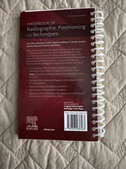 Handbook of Radiographic Positioning and Techniques Eleventh Edition