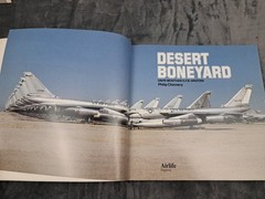 Desert Boneyard Davis Monthan A.F.B. Arizona Philip D. Chinnery pb