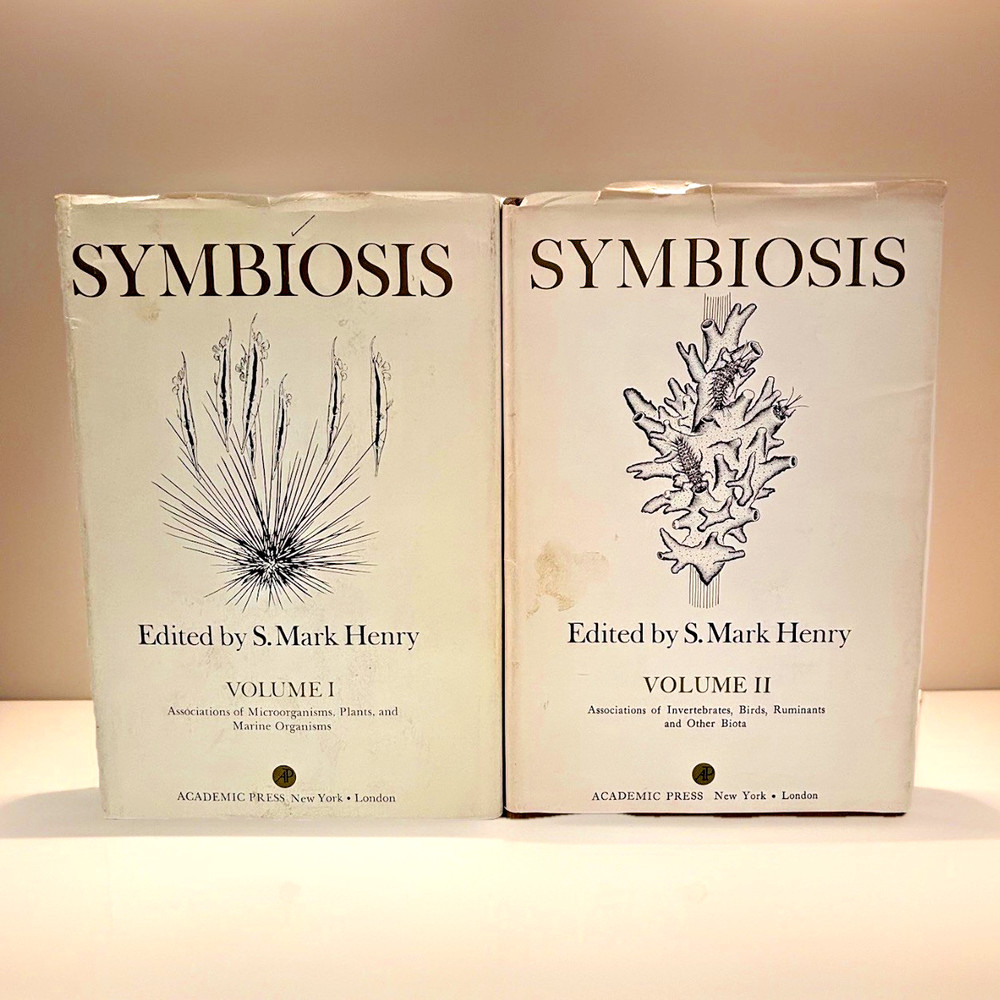 1971 Symbiosis Vol I & II – Microorganisms, Plants & Biota – HC Academic Press