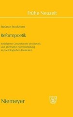 Stockhorst – Reformpoetik – New hardback or cased book – X555z