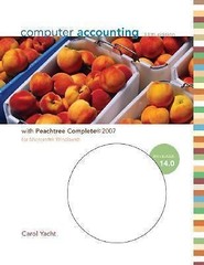Computer Accounting by Carol Yacht (2007, CD-ROM / Spiral, Revised edition)