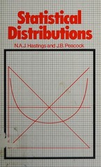 Statistical Distribution Hardcover N. A., Peacock, J. B. Hastings