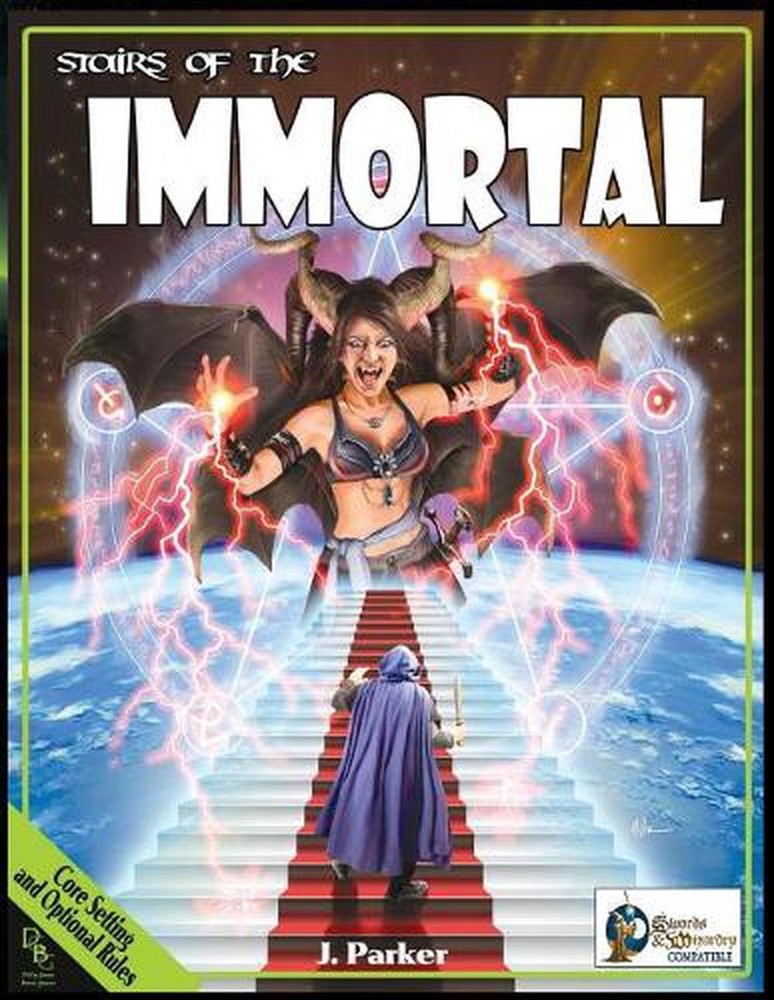 Stairs of the Immortal: Swords & Wizardry Edition by Jay Libby (English) Paperba