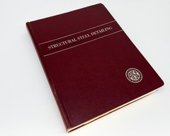 Structural Steel Detailing AISC 1966 Engineering Book Fold Out Charts Schematics