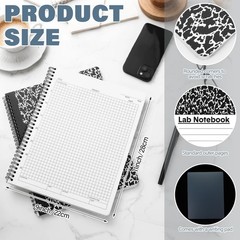 2 Pack Carbonless Lab Notebook Carbon Copy 8.5” x 11” 50 Sets of Pages 100 …