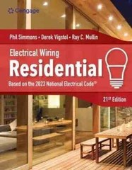 Electrical Wiring Residential by Ray Mullin: New Fast Shipping Free Shipping….