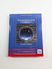 Entrepreneurship: Theory Process and Practice 9th Edition Hardcover 2014 IE